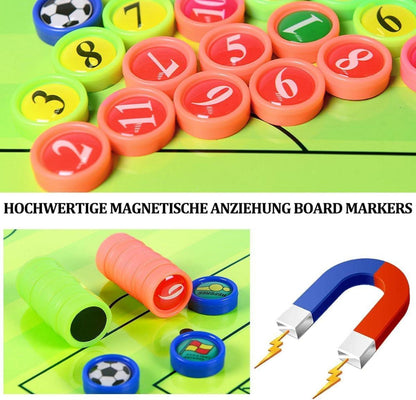 Fußball Taktiktafel Trainermappe Magnete Timer Pfeifen