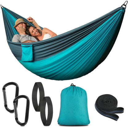 PHYSEN Outdoor Camping Hängematte 270x140cm Blau Tragkraft