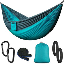 PHYSEN Outdoor Camping Hängematte 270x140cm Blau Tragkraft