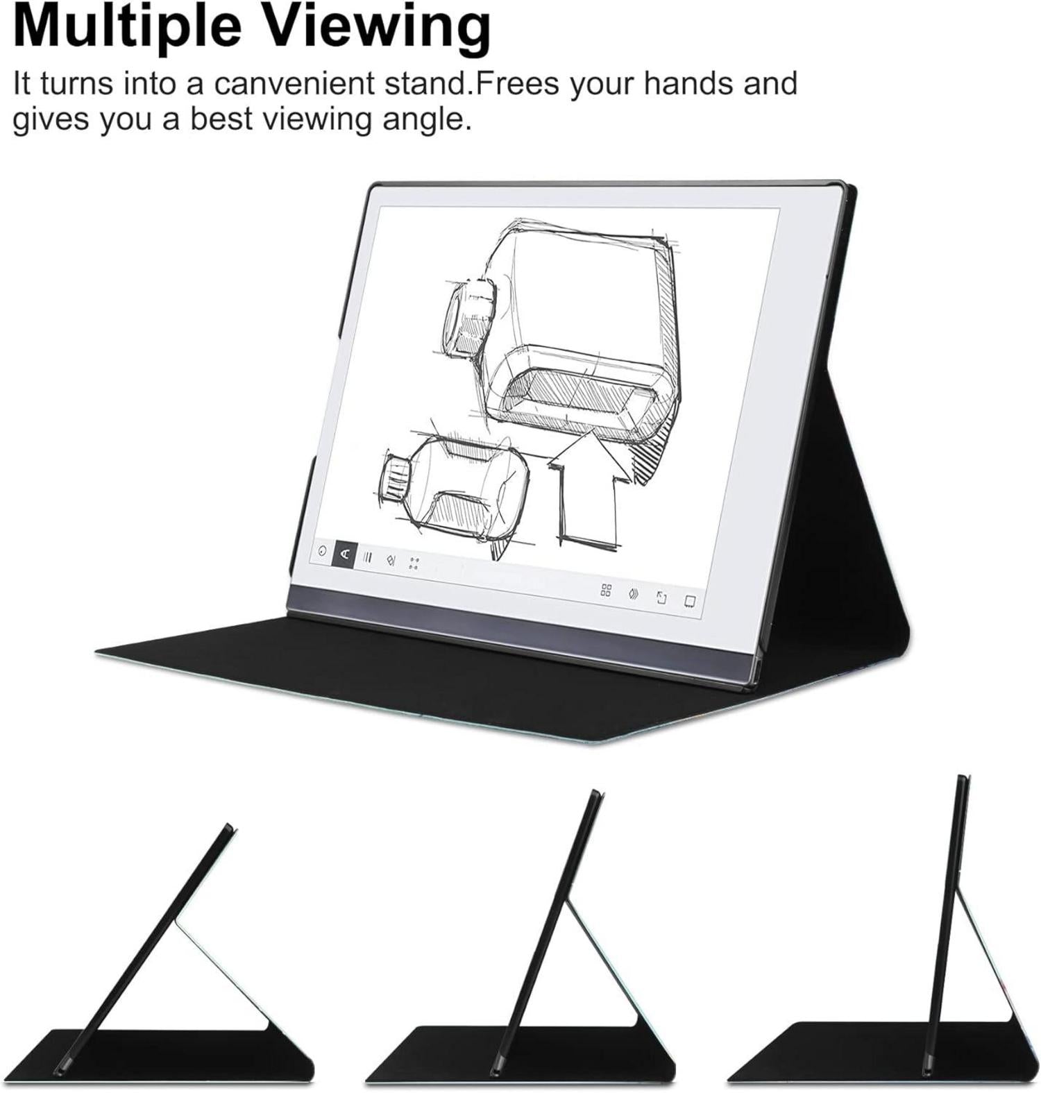 VOVIPO Ultra Slim Book Folio Ledertasche für Remarkable 2