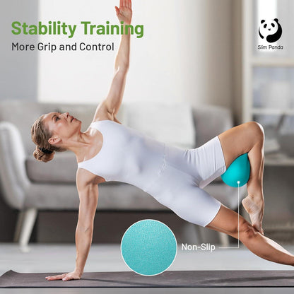 Gymnastikball Klein 23 cm Pilates Ball Aufblasbar Fitness