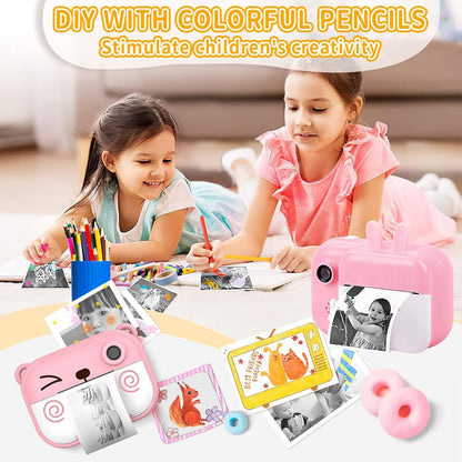 10 Rollen Thermopapier für Kinder-Sofortbildkameras, BPA-frei, 57mm