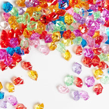Bunte Glassteine Kinder Deko Diamanten Aquarien 300 Stück