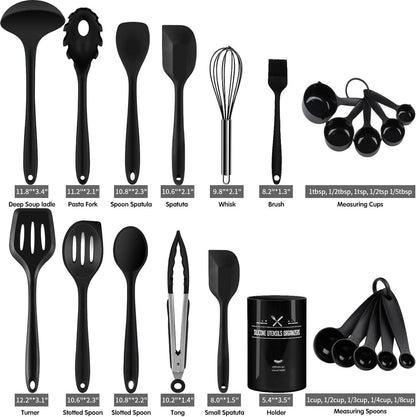 Wildone 22-teiliges Silikon Küchenutensilien Set