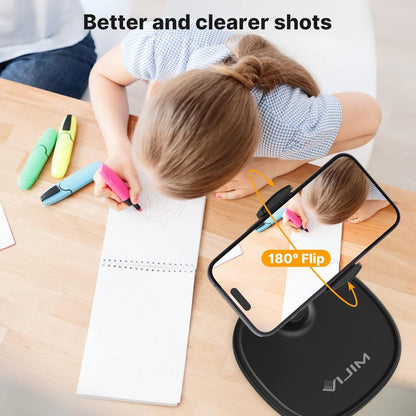 Handy Ständer Verstellbar Multi-Winkel Phone Holder Kompatibel mit iPhone Samsung Huawei Xiaomi Rotijn