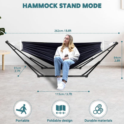 Anyoo Hängematte und Hängesessel Set Outdoor/Indoor