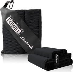 Microfaser Handtuch Set Sport Reise Yoga Strand 4-teilig