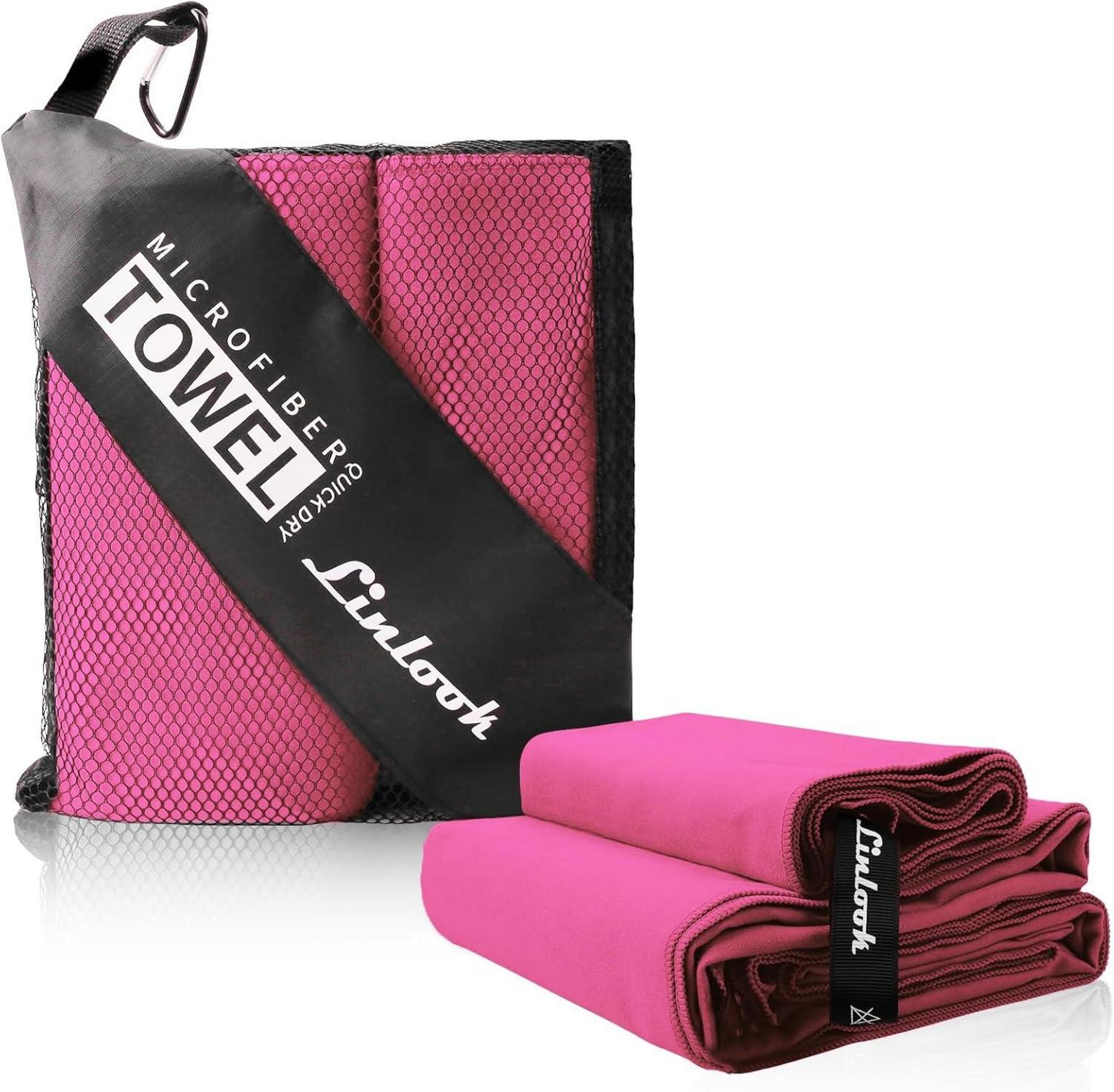 Microfaser Handtücher Set Sport Yoga Reise Strand Camping Fitness