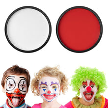 Kinderschminke Set Halloween Cosplay Make-up Weiß Rot Körperfarbe