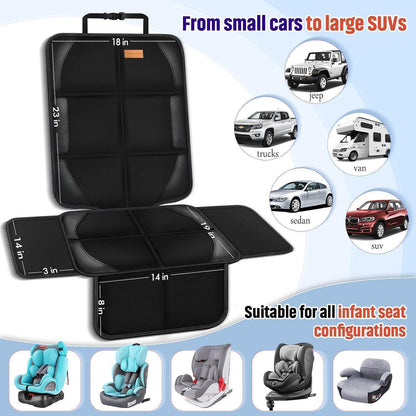 Autositzschutz 2er-Pack Wasserdicht Gepolstert 600D