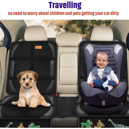 Autositzschutz 2er-Pack Wasserdicht Gepolstert 600D