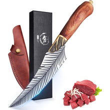 Handgeschmiedetes Japanisches Kochmesser Taschenmesser