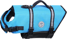 Hundeschwimmweste Ripstop Auftrieb Sichtbarkeit Blau XXS