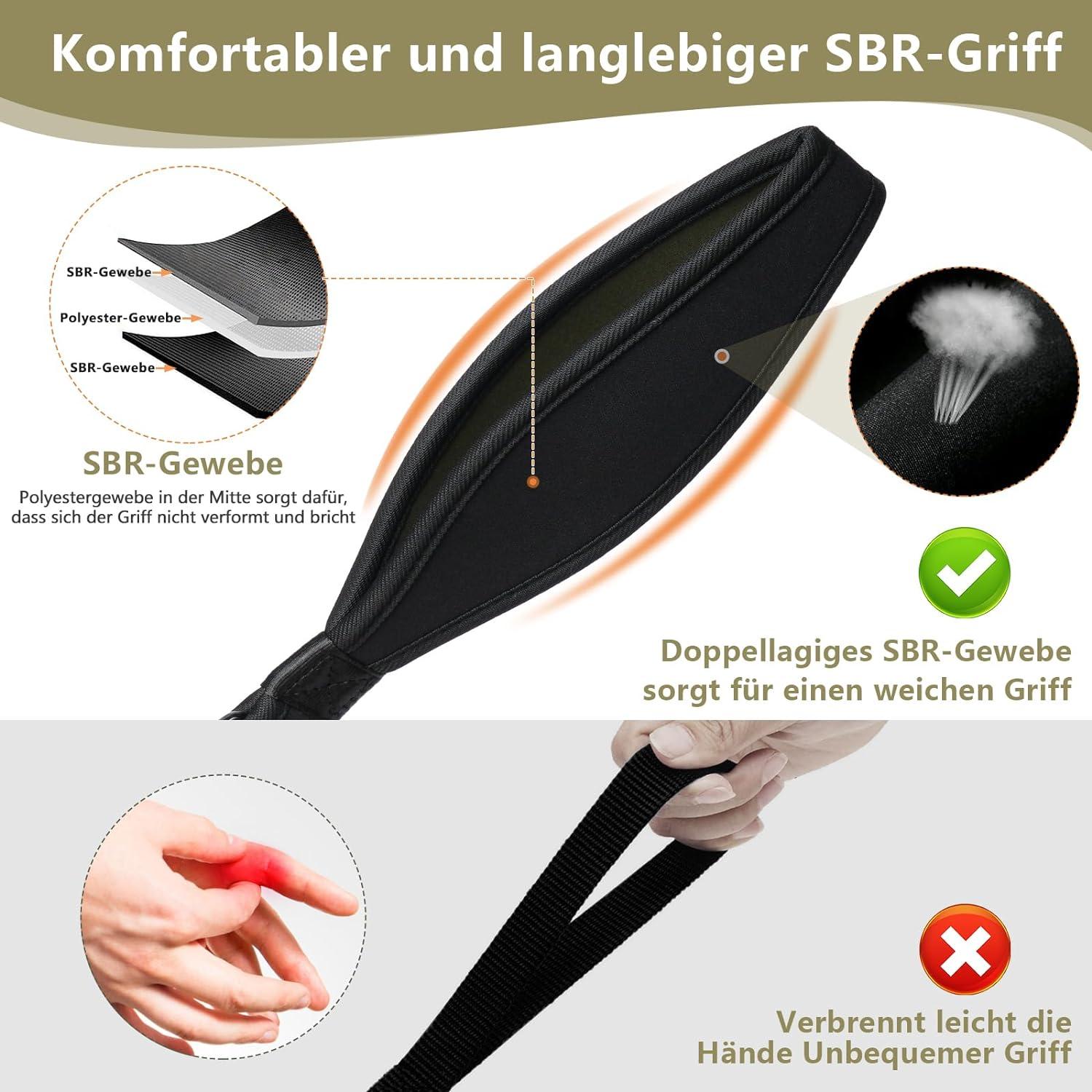 Schleppleine 10M Robust Reflektierend für Mittelgroße Hunde