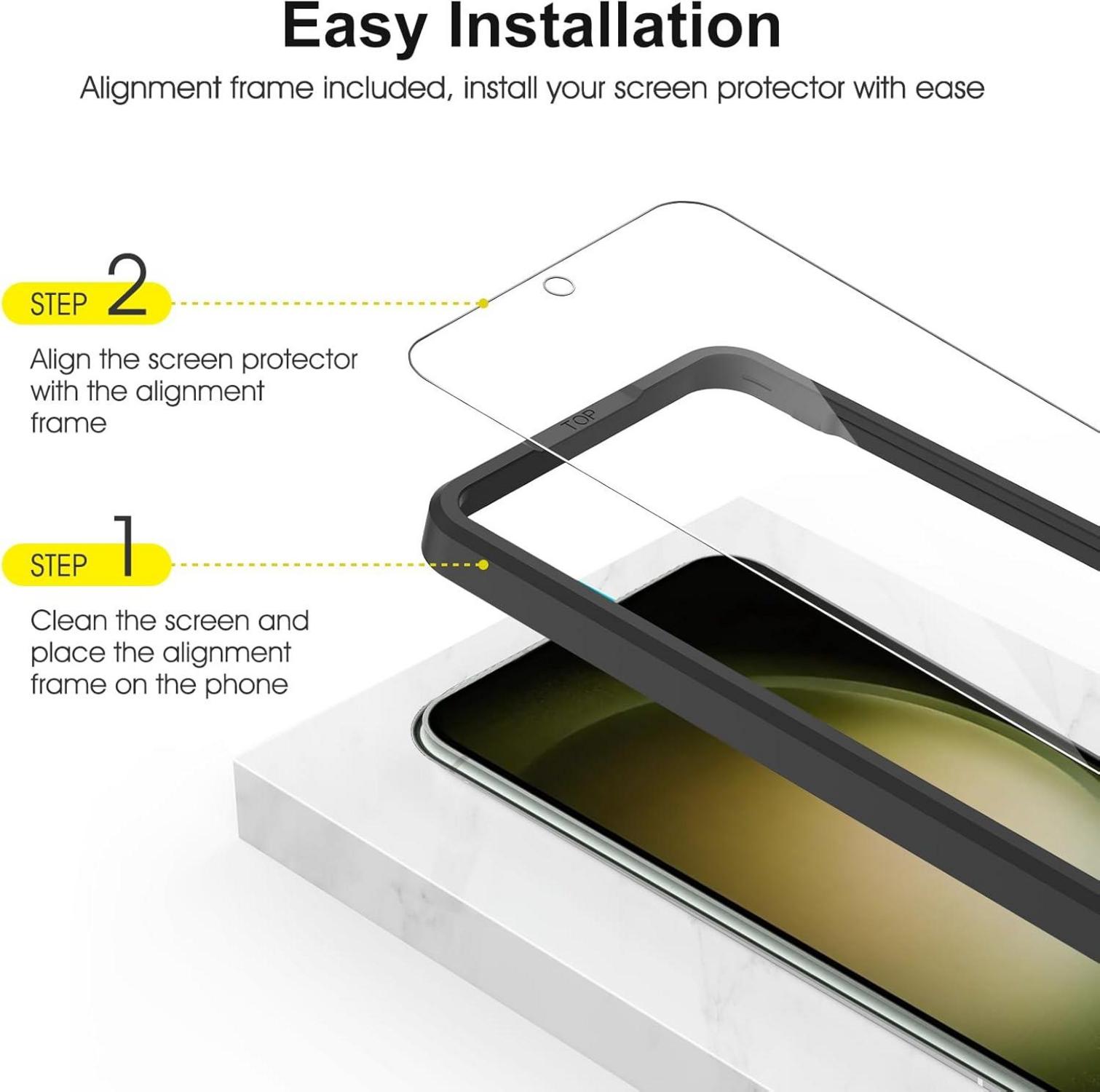 Schutzfolie Samsung Galaxy S23 Panzer Glas Kameraschutz 9H Klar