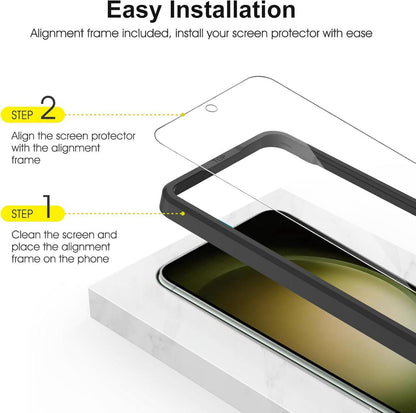 Schutzfolie Samsung Galaxy S23 Panzer Glas Kameraschutz 9H Klar