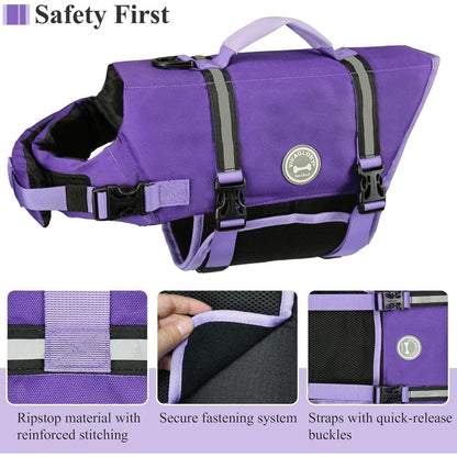 Hundeschwimmweste für Kleine Mittel Große Hunde