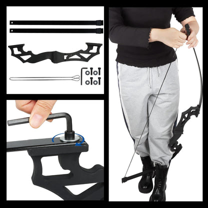 Bogenschießen Recurve Bogen Pfeil Set 30Lbs Arm & Finger Schutz