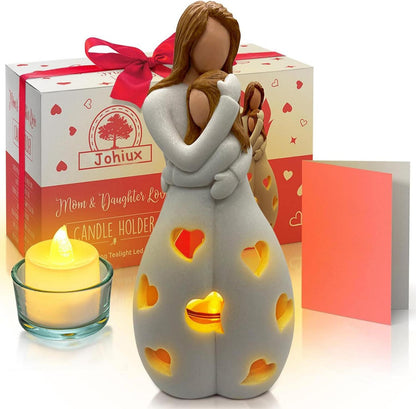 Kerzenhalter Geschenk Mutter LED Kerze Geburtstagsgeschenk