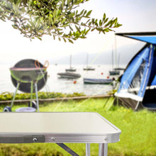 Campingtisch klappbar 180x60x70cm höhenverstellbar Aluminium