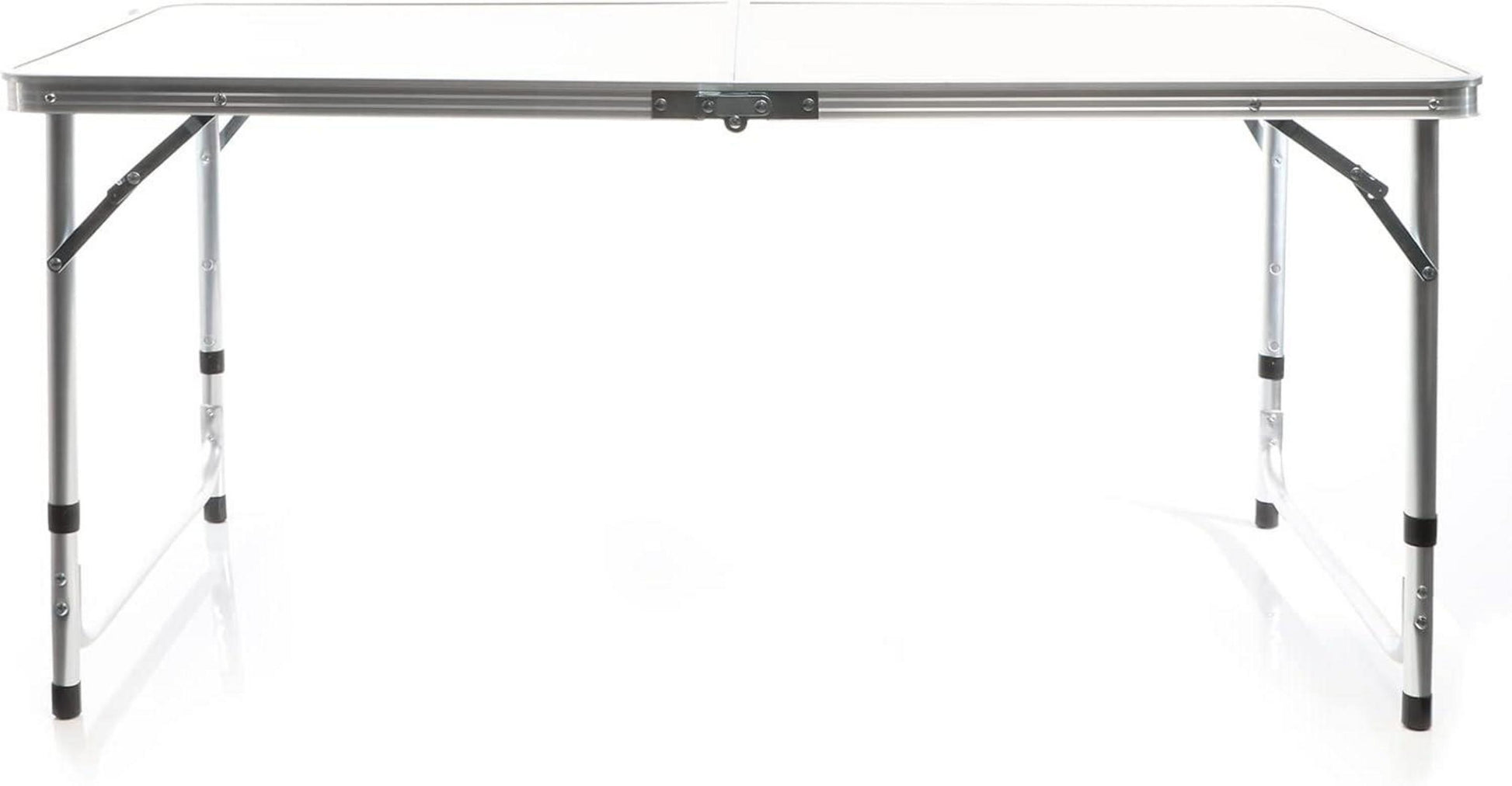 Klapptisch Campingtisch höhenverstellbar 120x60x70cm Aluminium MDF