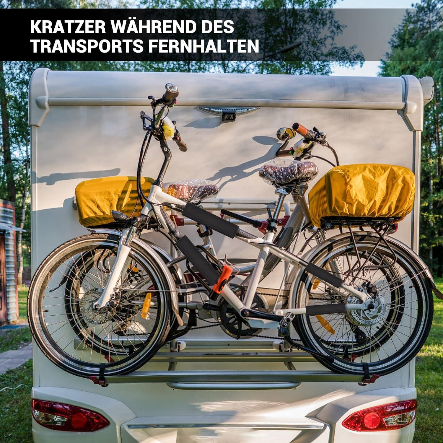 CLOPAE Fahrrad Rahmenschutz 4er Set für Thule Fahrradträger E-Bike