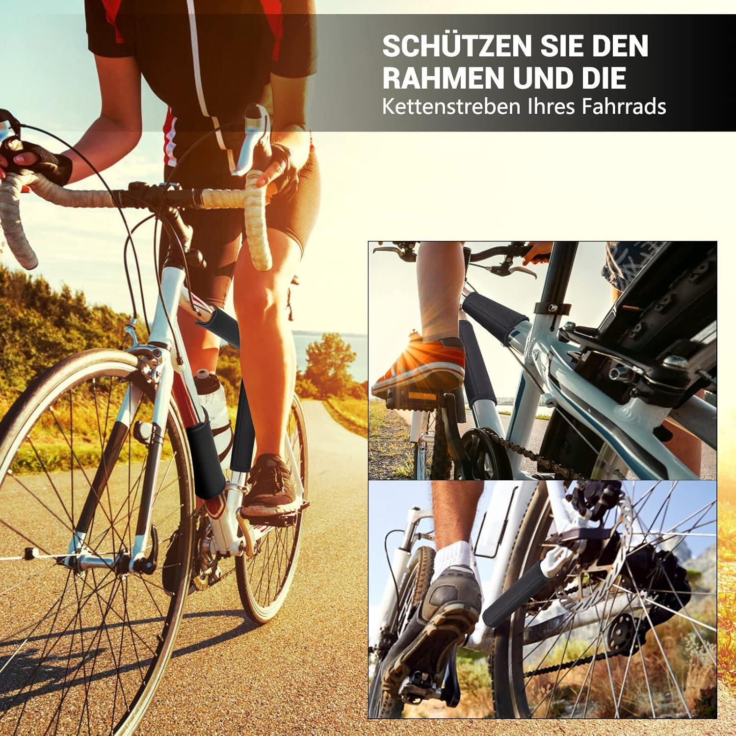 Fahrrad Rahmenschutz 4er Set für Thule Fahrradträger E-Bike Transport-Schutz