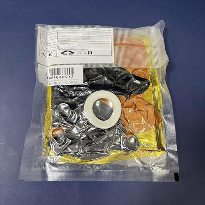 Heyu-Lotus 60. Geburtstag Deko Luftballons Schwarz Gold mit Happy Birthday Girlande