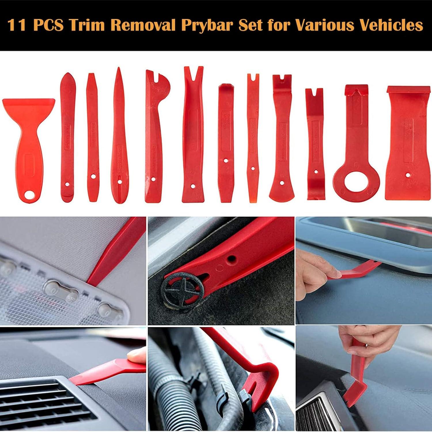 KFZ Werkzeug Set Trim Removal Zierleisten Werkzeug 280 tlg Innenverkleidung Demontage Kit