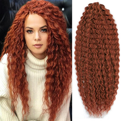 22 Zoll Water Wave Häkelhaare für Locs & Braids (3er Pack)