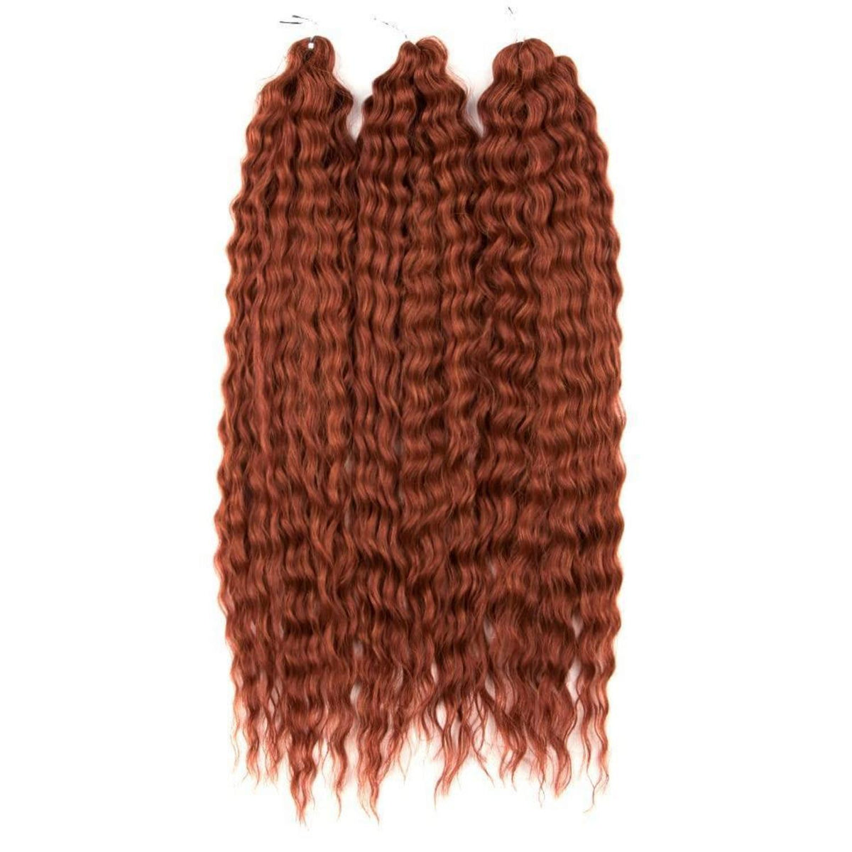 22 Zoll Water Wave Häkelhaare für Locs & Braids (3er Pack)