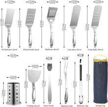 Berglander BBQ Grillbesteck Set 10-teilig Edelstahl mit