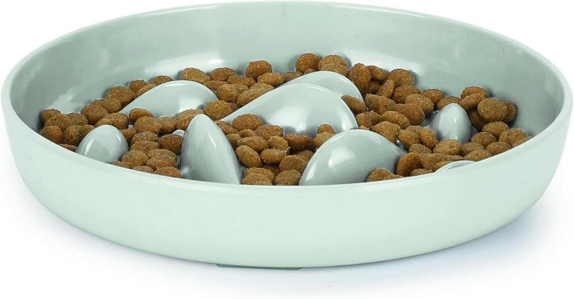 Slow Feeder Katzennapf Anti Schling Napf Rutschfester Unterseite rund