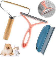 Fusselentferner 3er-Pack Tierhaarentferner Katzenhaare Sofa Teppich
