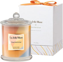 Duftkerze im Glas Rose Noir und Oud Geschenk Luxuskerzen 280g