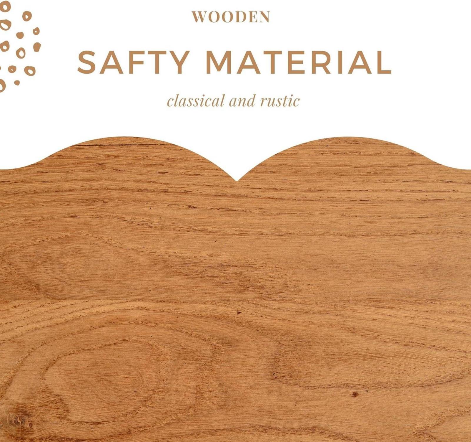 Kaffeetassenhalter aus Holz mit 6 Haken für Küche Arbeitsplatte_Bar