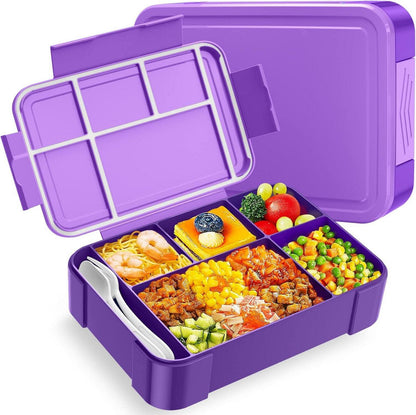 Brotdose Kinder Lunchbox Auslaufsicher Fächern 1330ml
