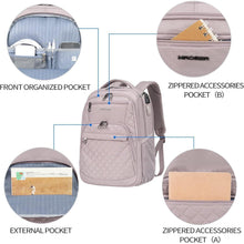 KROSER Laptop Rucksack 17,3'' Business Wasserdicht USB RFID