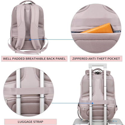 KROSER Laptop Rucksack 17,3'' Business Wasserdicht USB RFID