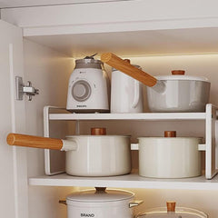 Küchenregal Metall Regaleinsatz Anti-Rutsch Matte Tragfähigkeit 25kg