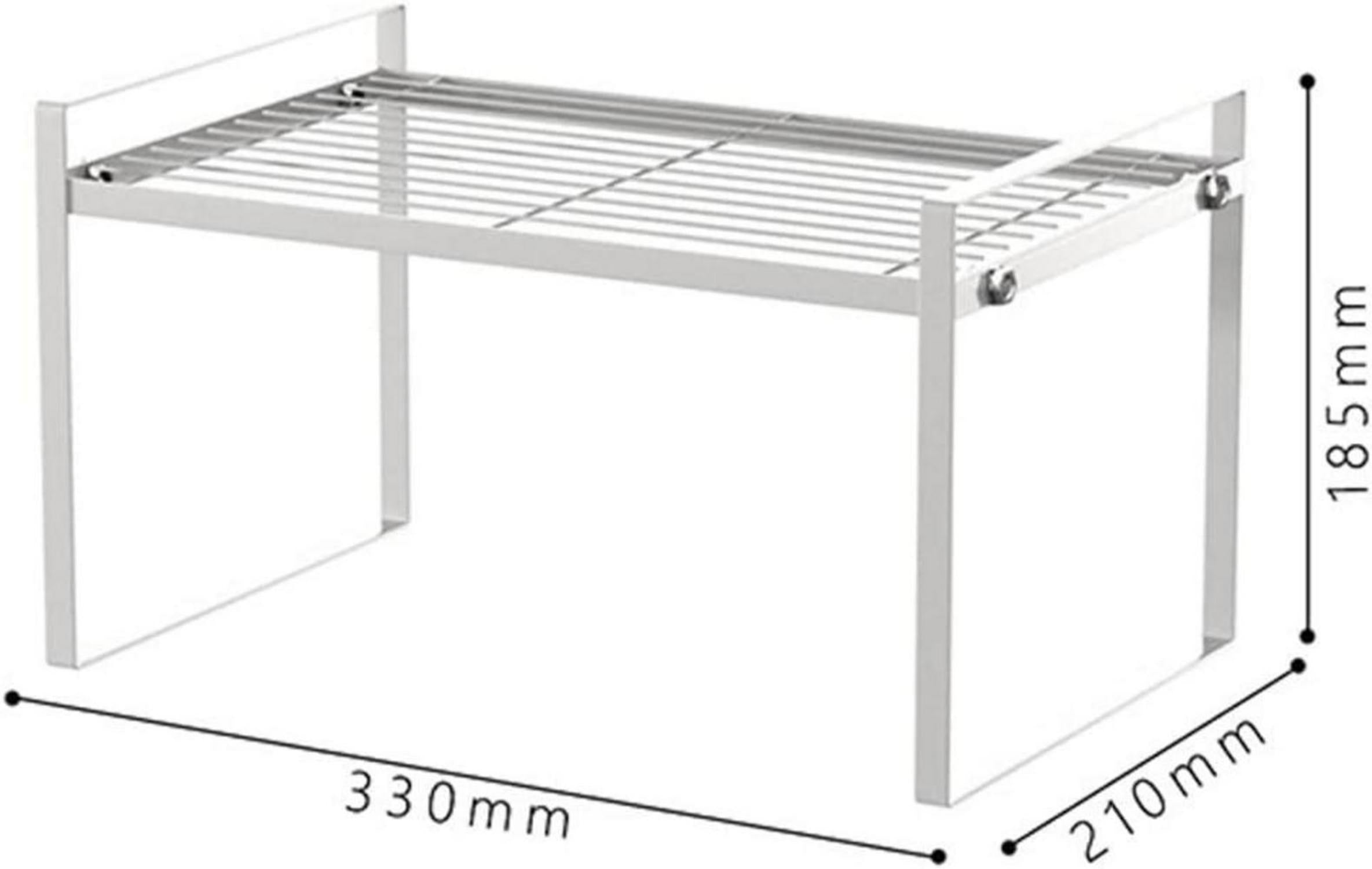 BAUEUEJO Regaleinsatz Küchenschrank Organizer Anti-Rutsch Matte