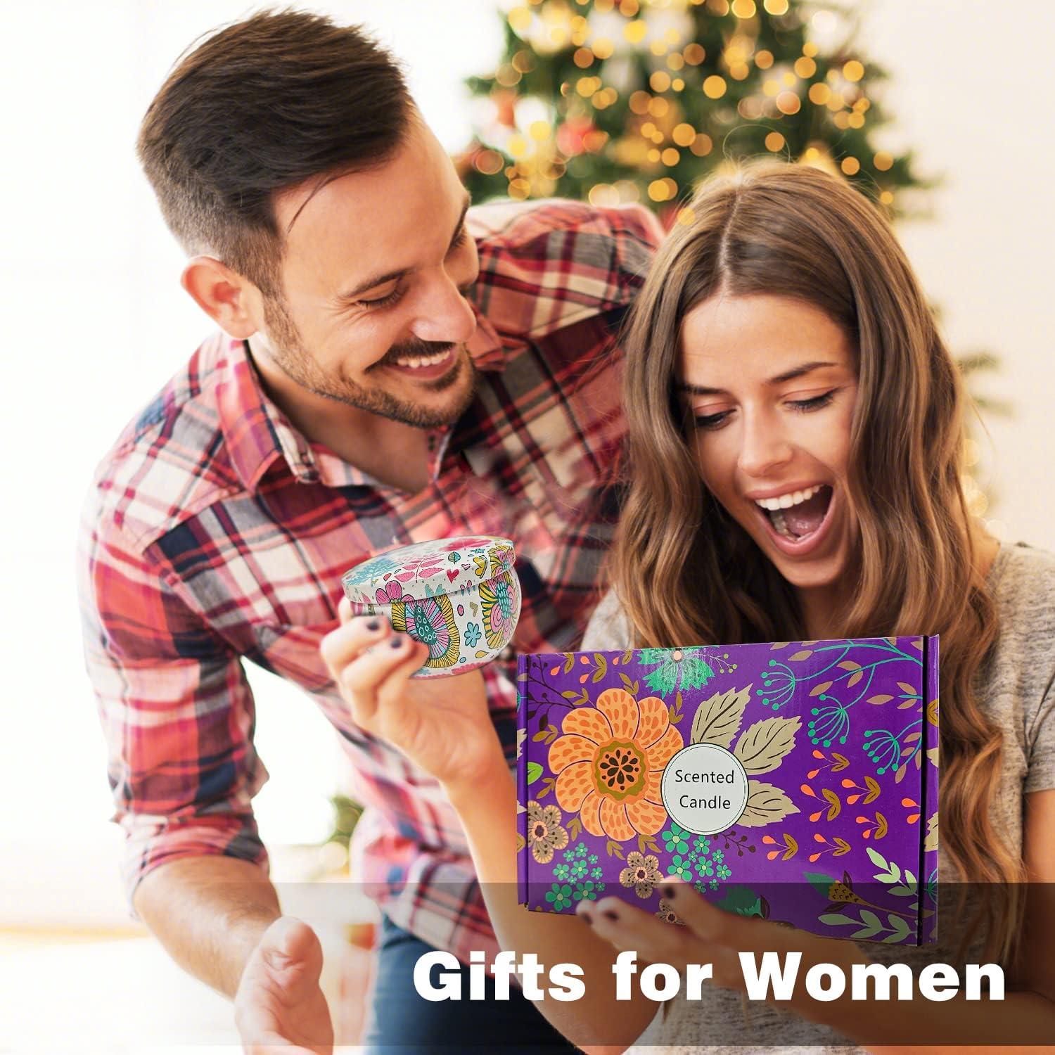 Duftkerzen Geschenkset Aromatherapie Sojawachs Ätherisches Öl Stress