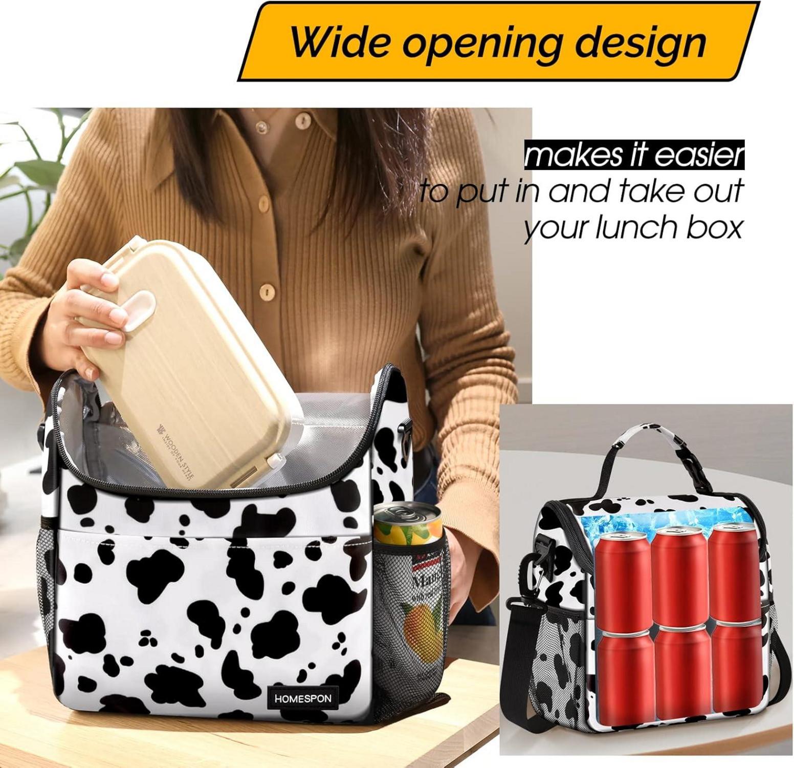 Isolierte Kühltasche für Frauen Lunchbox mit Schultergurt306