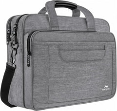 Laptoptasche 15,6 Zoll Business Aktentasche Grau