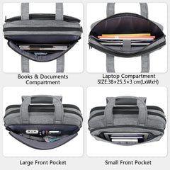 Laptoptasche 15,6 Zoll Business Aktentasche Herren Notebook
