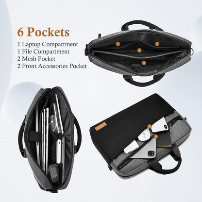 Wasserdichte Laptoptasche für 15-16 Zoll Laptop mit YKK Reißverschluss
