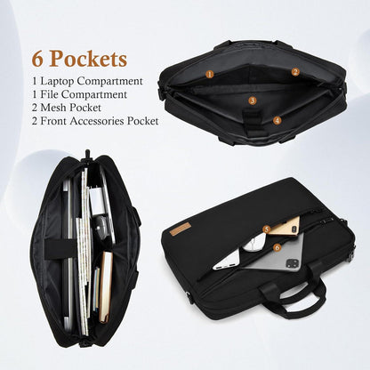 Laptoptasche 15 16 Zoll Laptop Wasserdichte Umhängetasche