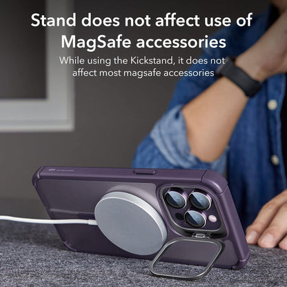 ESR iPhone 14 Pro Max Schutzhülle MagSafe Militär Magnet Stoßfest Klar Lila
