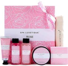 SPA LUXETIQUE Bade Geschenk-Set für Frauen - Rosenduft