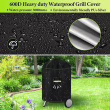 VDISRR Kugelgrill Abdeckung 600D Oxford Gewebe Wetterfest